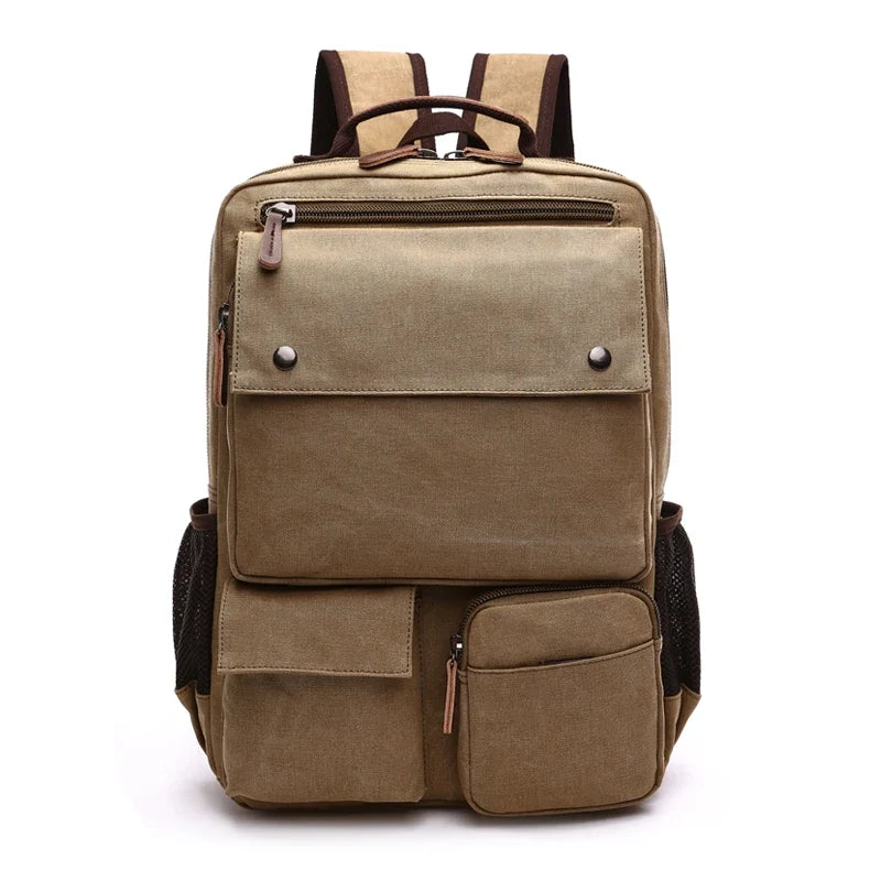 Hudson Vintage Canvas Backpack