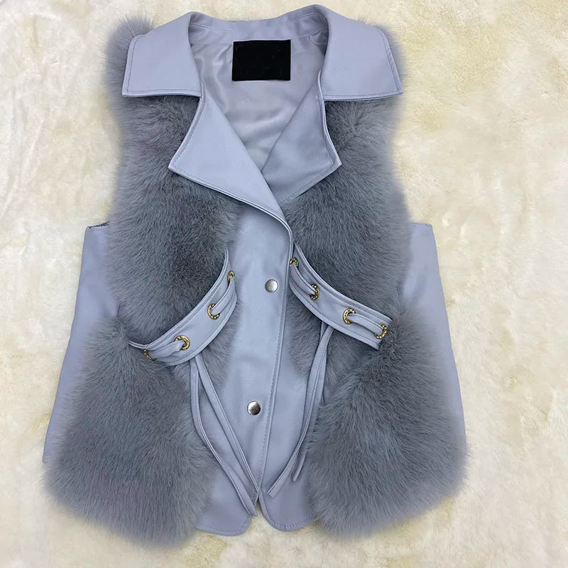 Amalia | Faux Fur Vest
