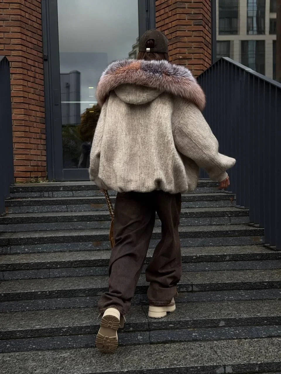 Odessa | Fur Collar Coat