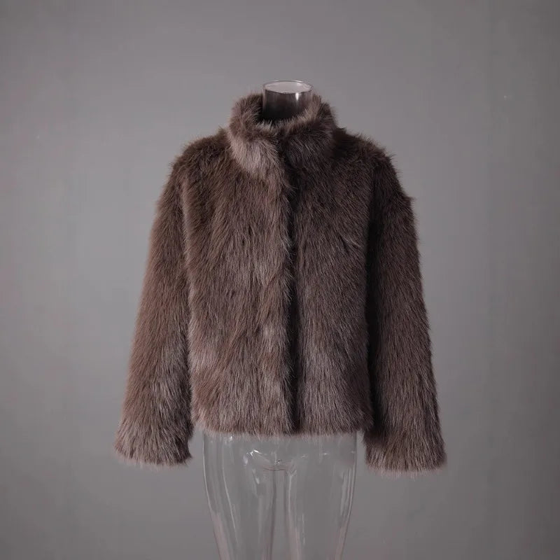 Bianca | Plush Faux Fur Jacket