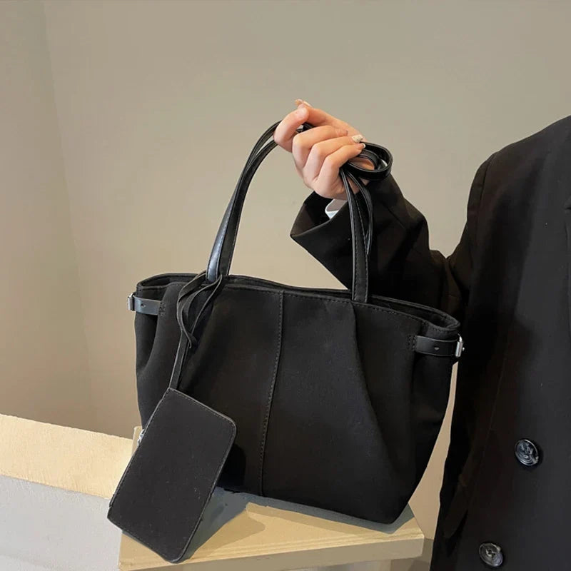 Maribel | Suede Bucket Tote