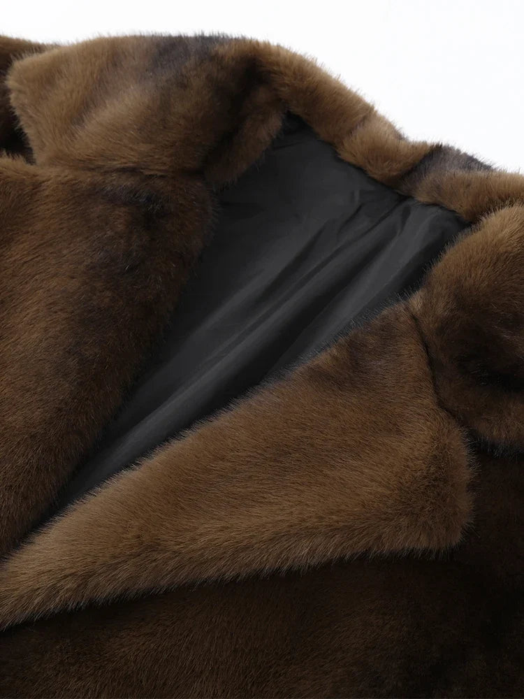 Colette | Long Plush Faux Fur Coat