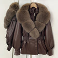 Agnes | Faux Fur Leather Jacket