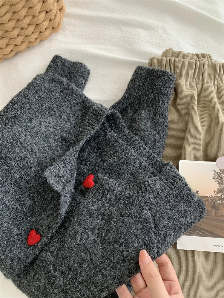 Ava | Wool Knit Cardigan