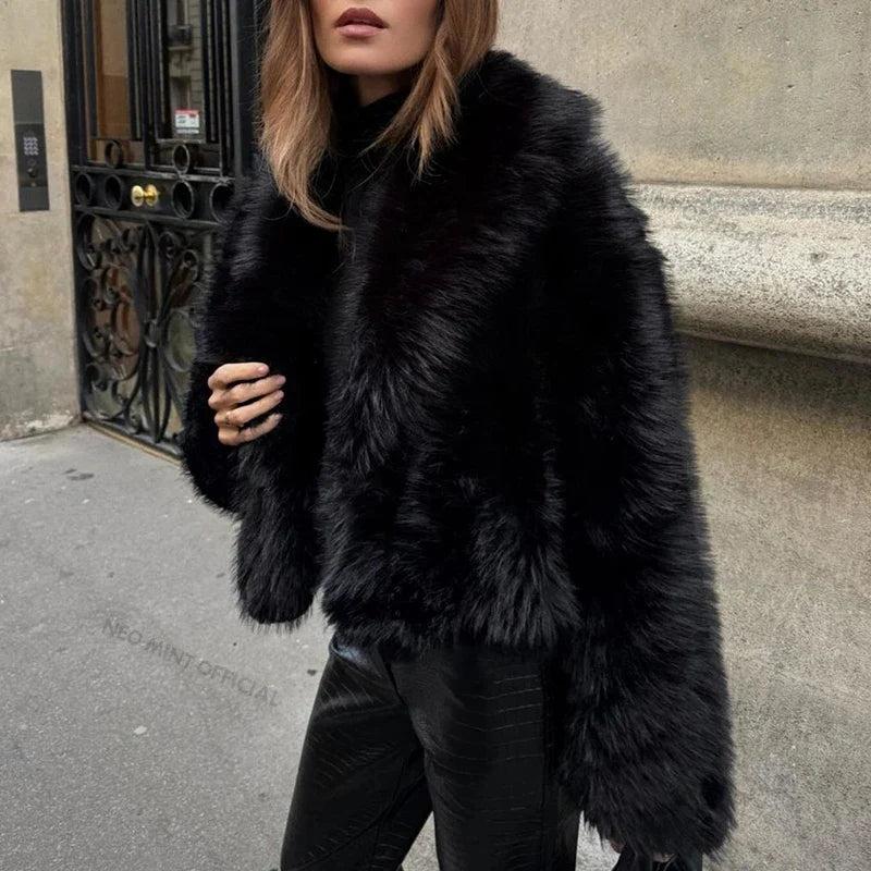 Sienna | Faux Fox Fur Jacket