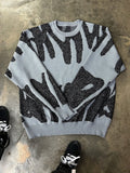 Milo | Abstract Jacquard Knit Sweater
