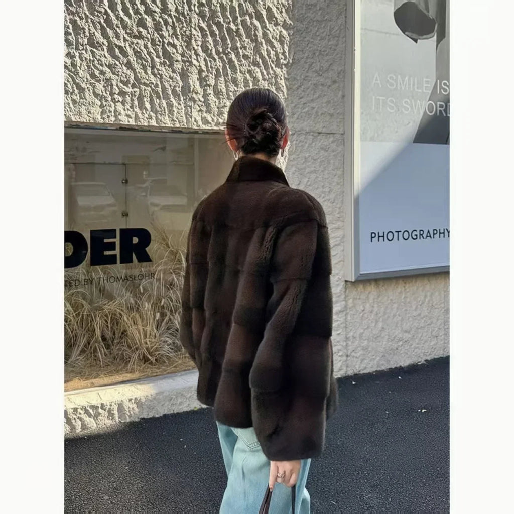 Margaux | Faux Mink Jacket
