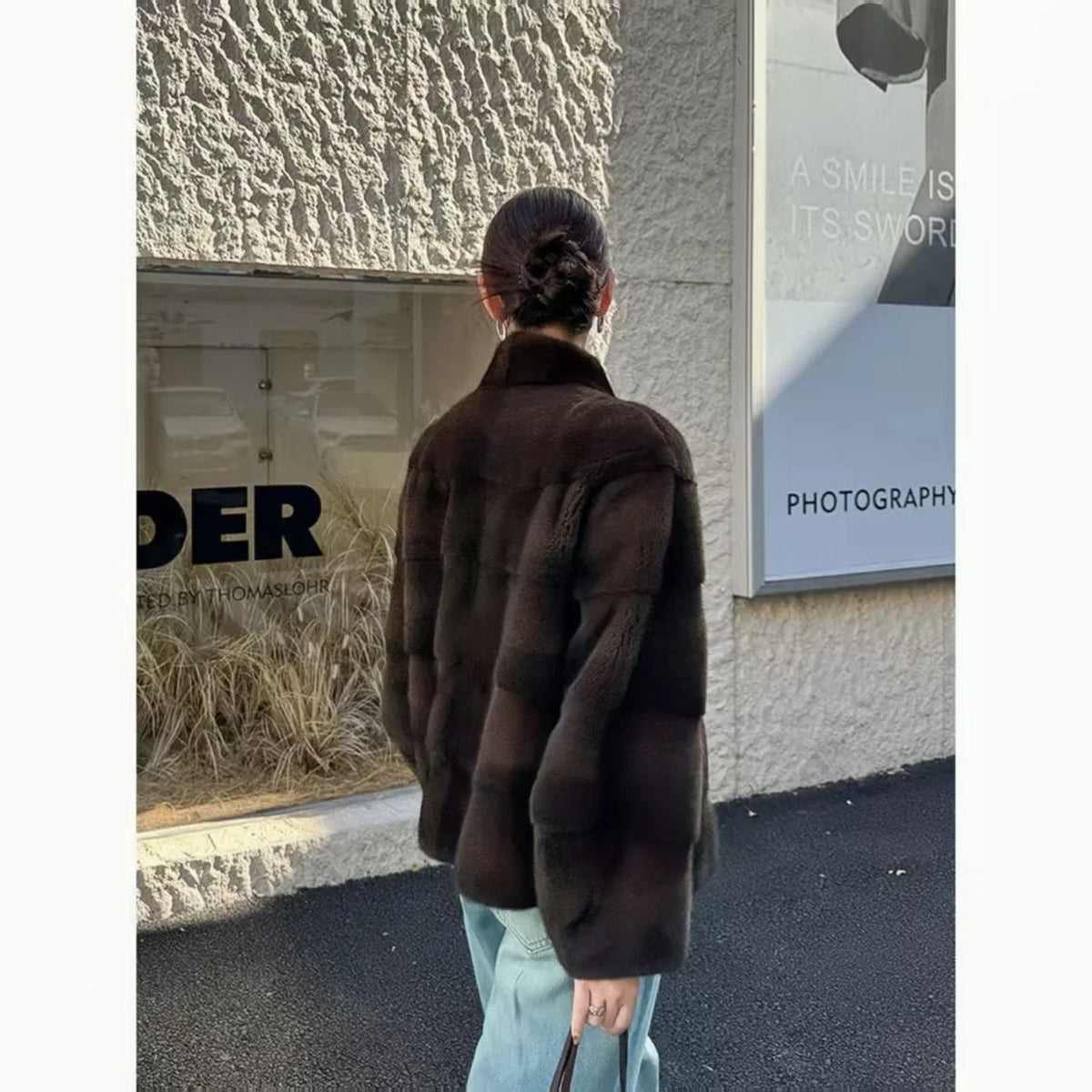 Margaux | Faux Mink Jacket