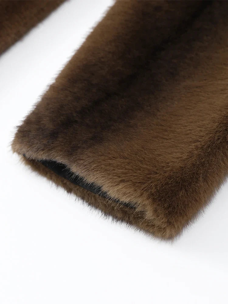 Colette | Long Plush Faux Fur Coat