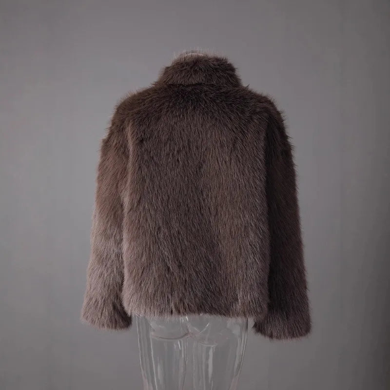 Bianca | Plush Faux Fur Jacket