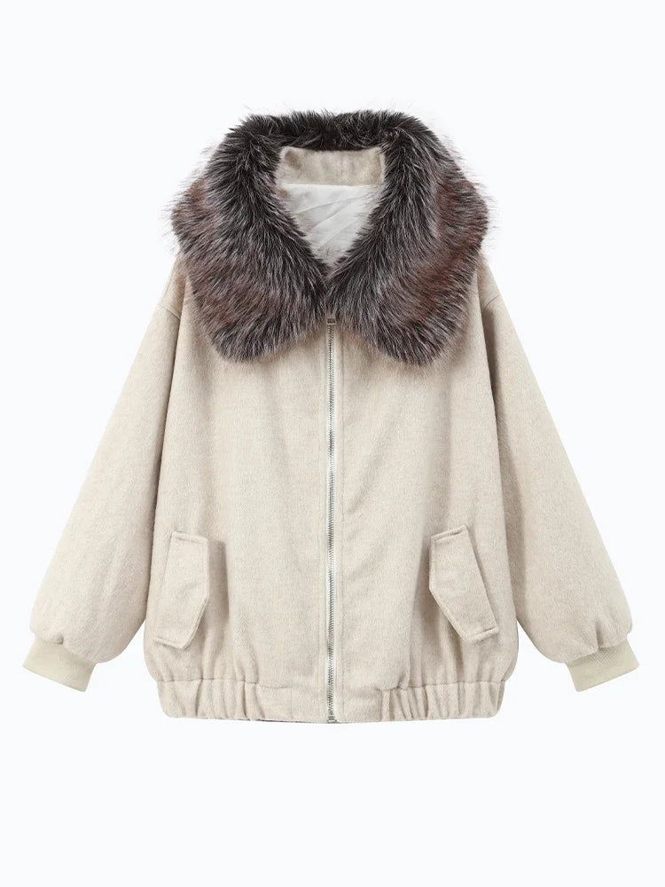 Odessa | Fur Collar Coat
