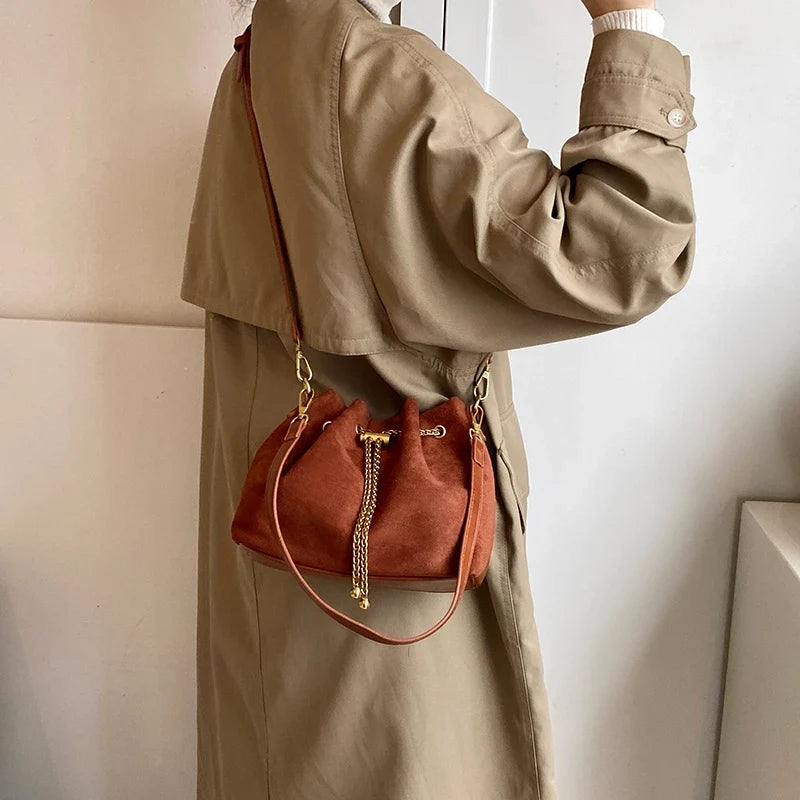 Celeste | Soft Suede Crossbody Bag