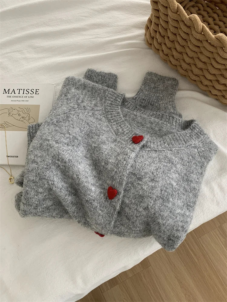 Ava | Wool Knit Cardigan