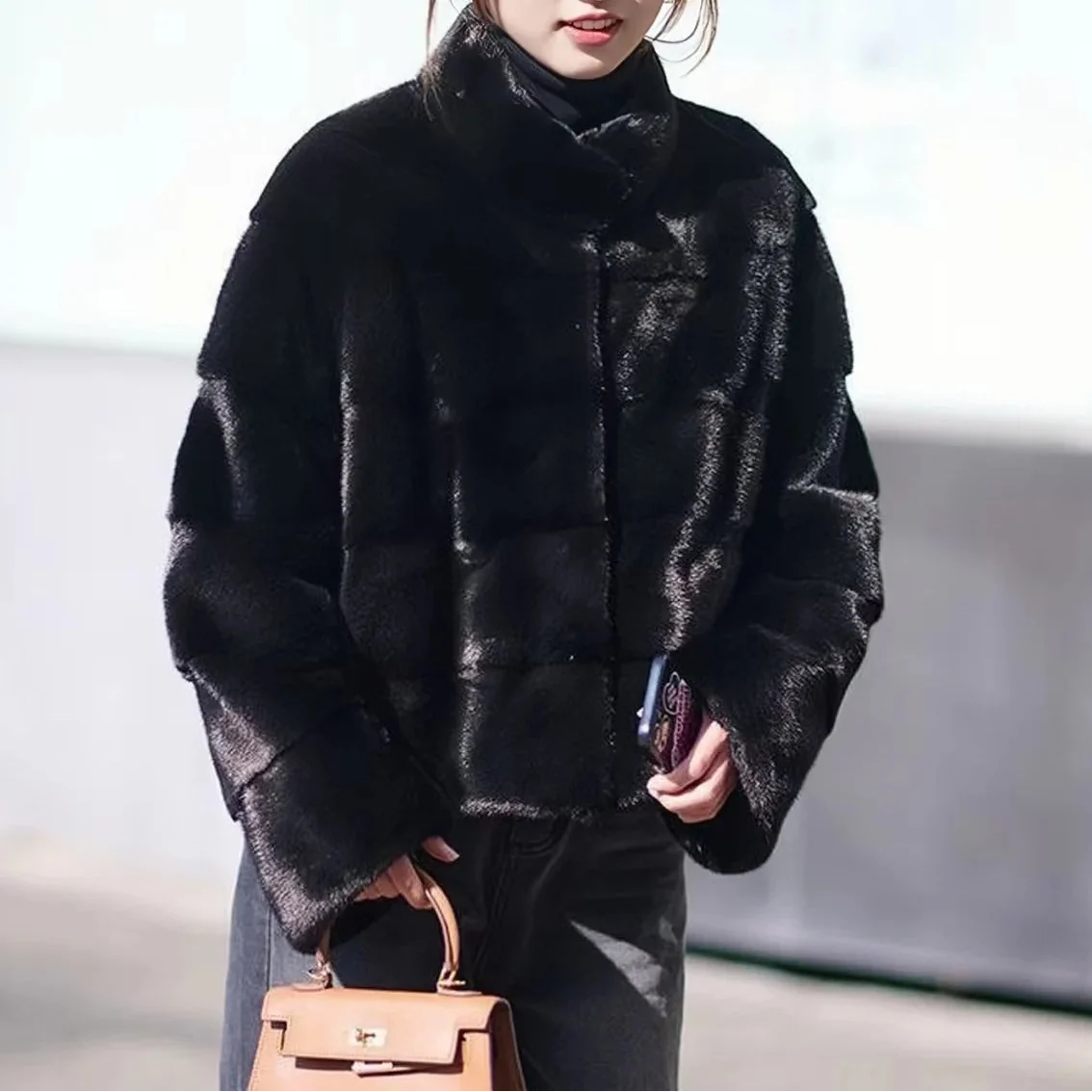 Margaux | Faux Mink Jacket