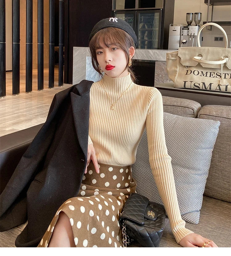 Elowyn | Slim Turtleneck Sweater