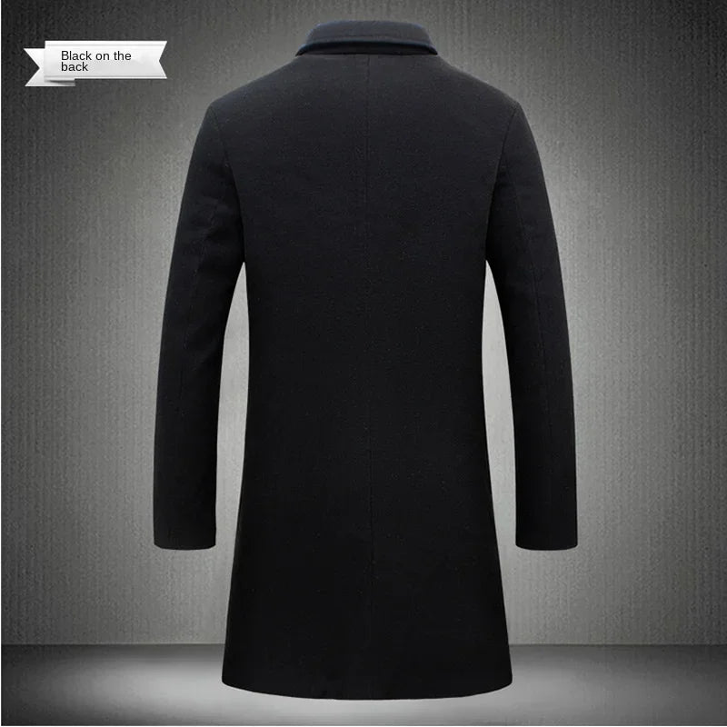Adrian | Long Wool Blend Coat