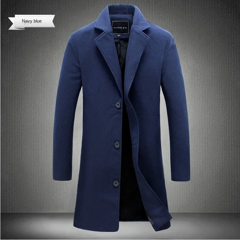 Adrian | Long Wool Blend Coat