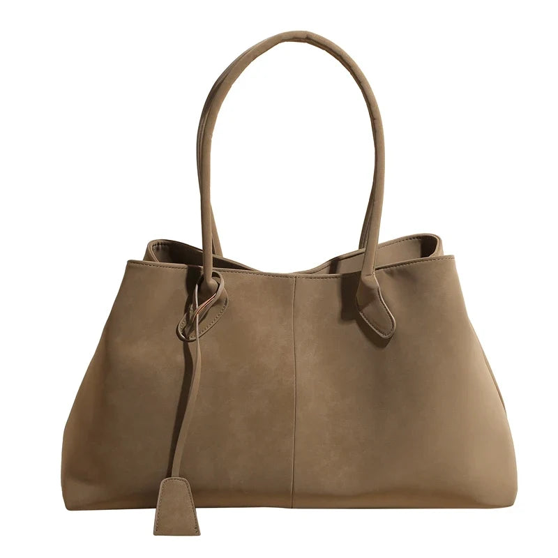 Margot | Faux Suede Shoulder Bag