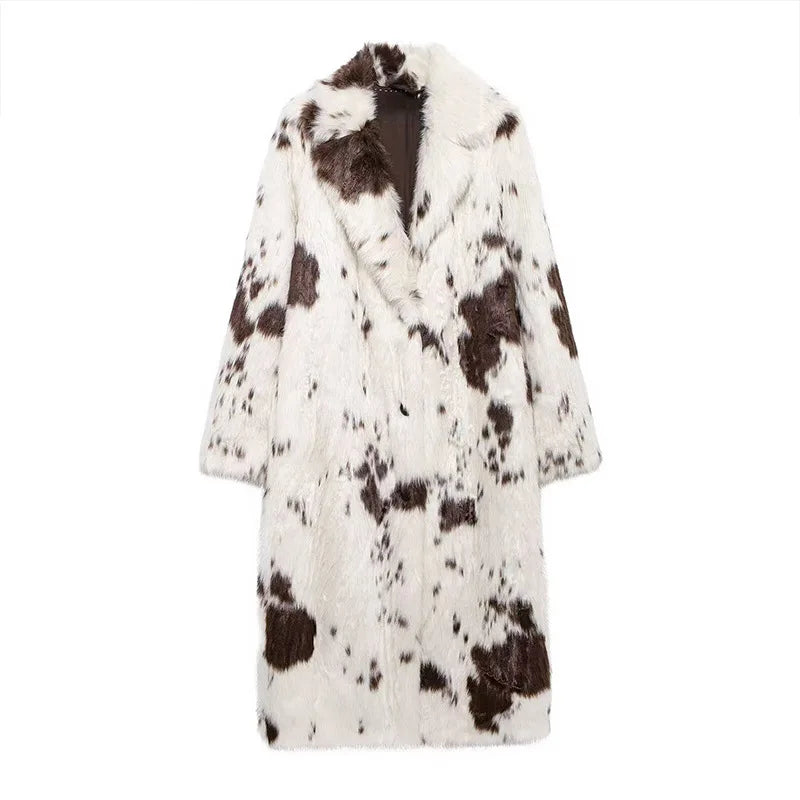 Marceline | Long Faux Fur Coat