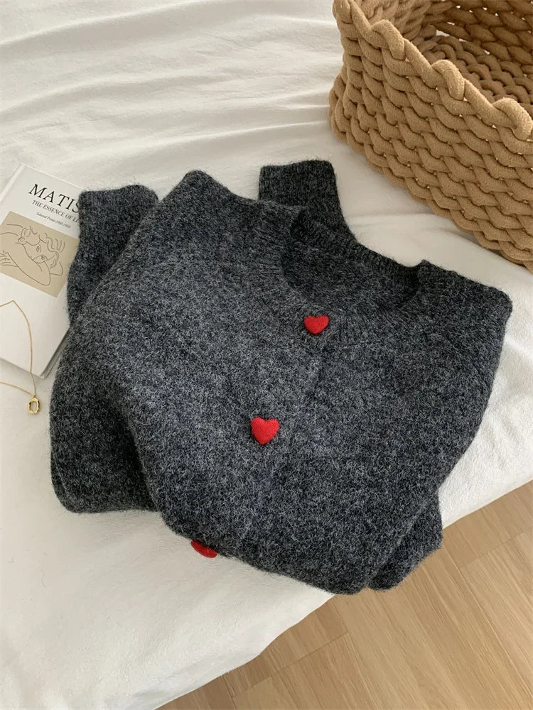 Ava | Wool Knit Cardigan