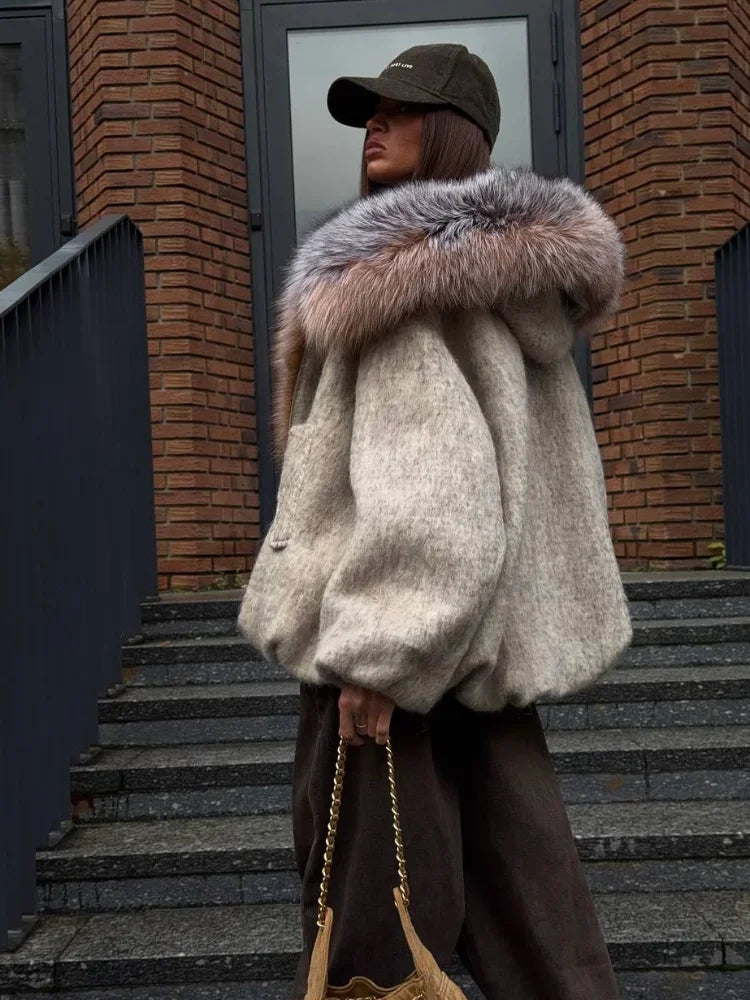 Odessa | Fur Collar Coat