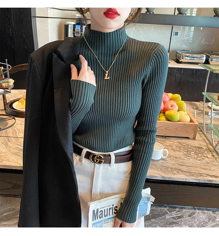 Elowyn | Slim Turtleneck Sweater