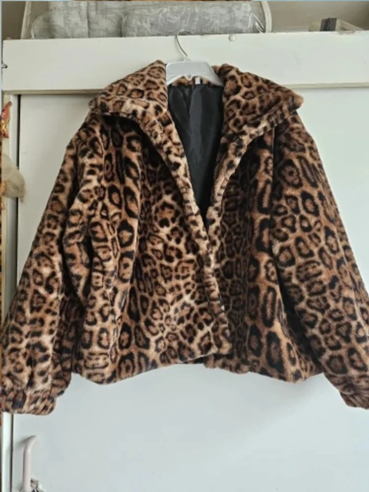 Zara | Leopard Print Cardigan Coat