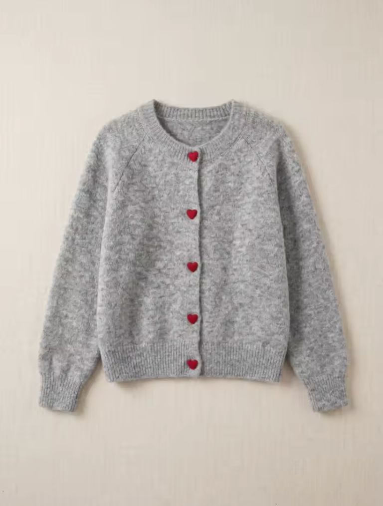 Ava | Wool Knit Cardigan