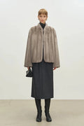 Clara | Luxe Faux Mink Jacket