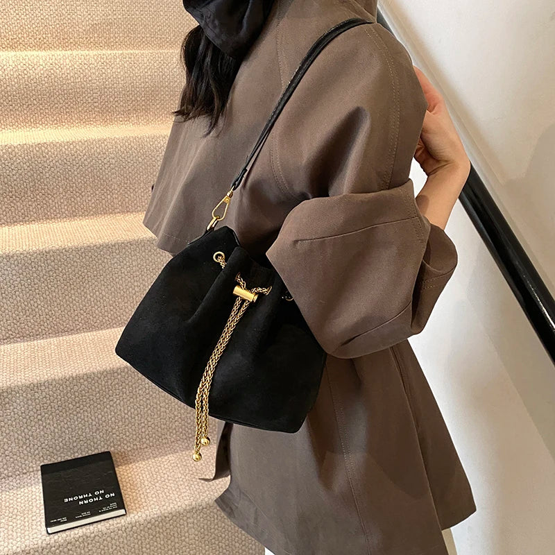 Celeste | Soft Suede Crossbody Bag